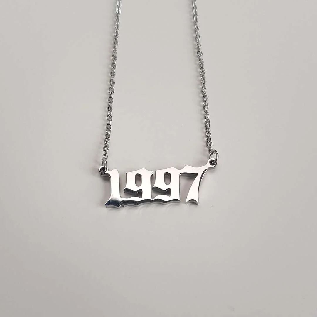 Birth-Year Necklace (Custom) - Image 10