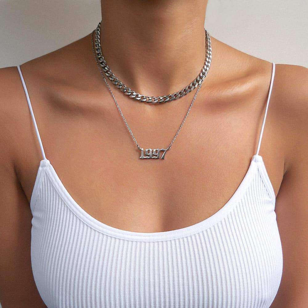 Birth-Year Necklace (Custom) - Image 4