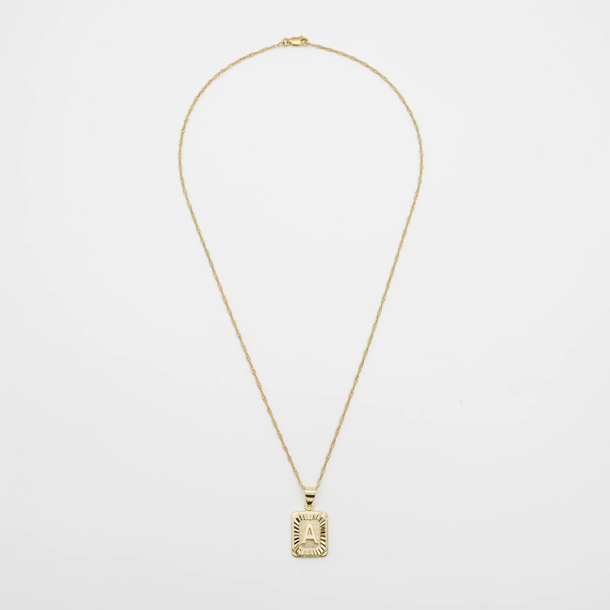 Classic Initial Necklace - Image 6