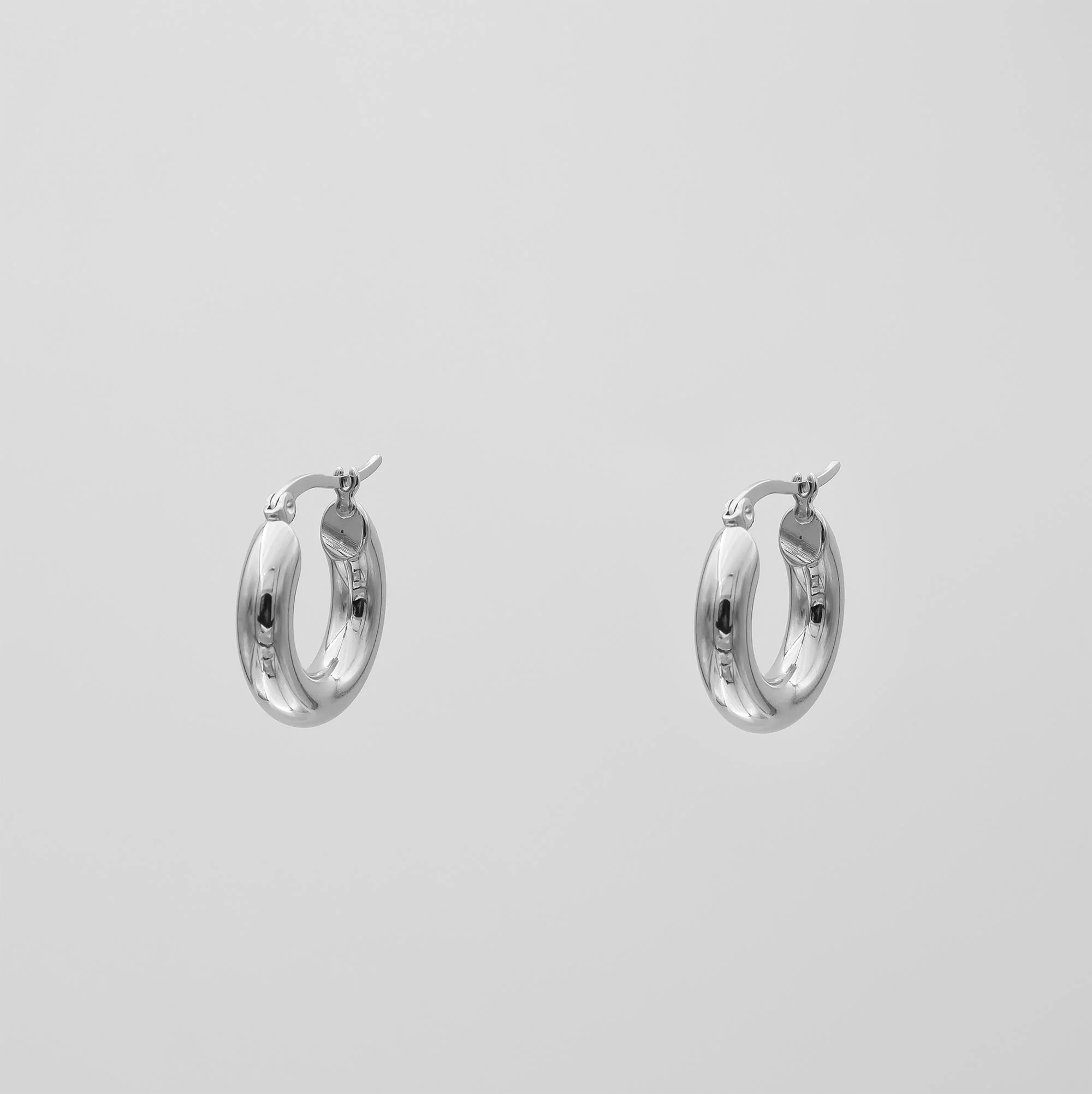 Classic Silver Filled Hoops - Image 10