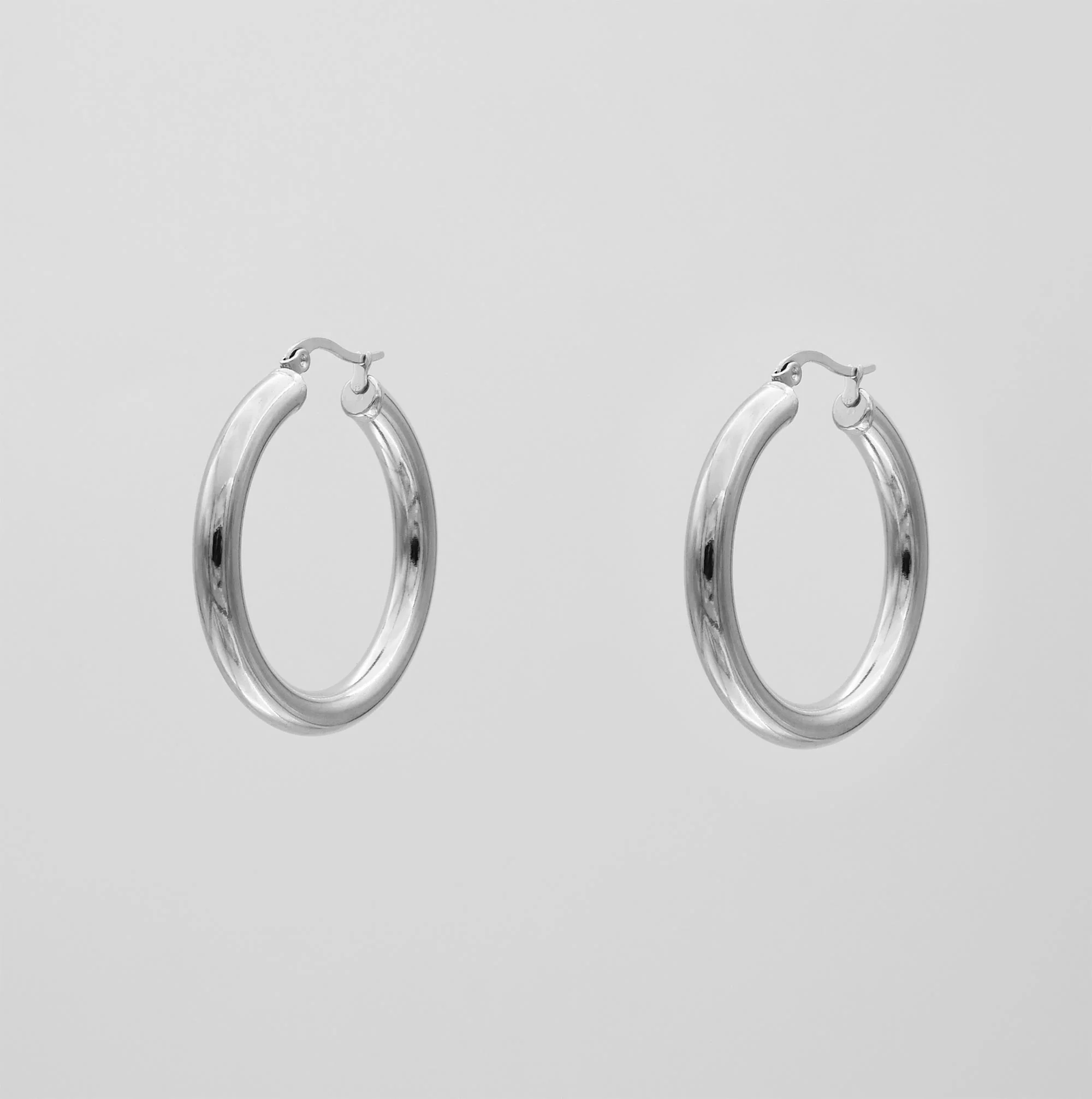 Classic Silver Filled Hoops - Image 15