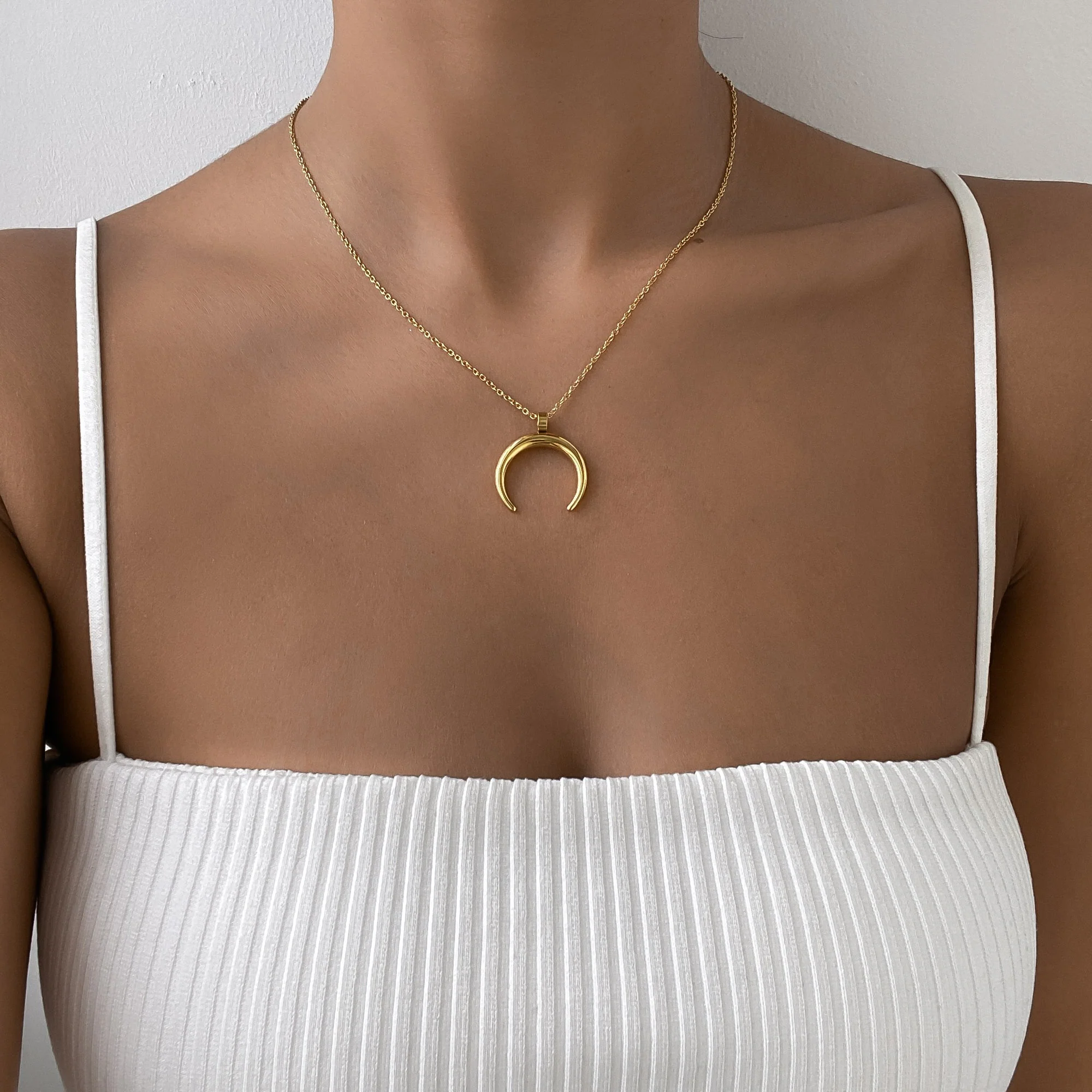 Crescent Moon Necklace - Image 7