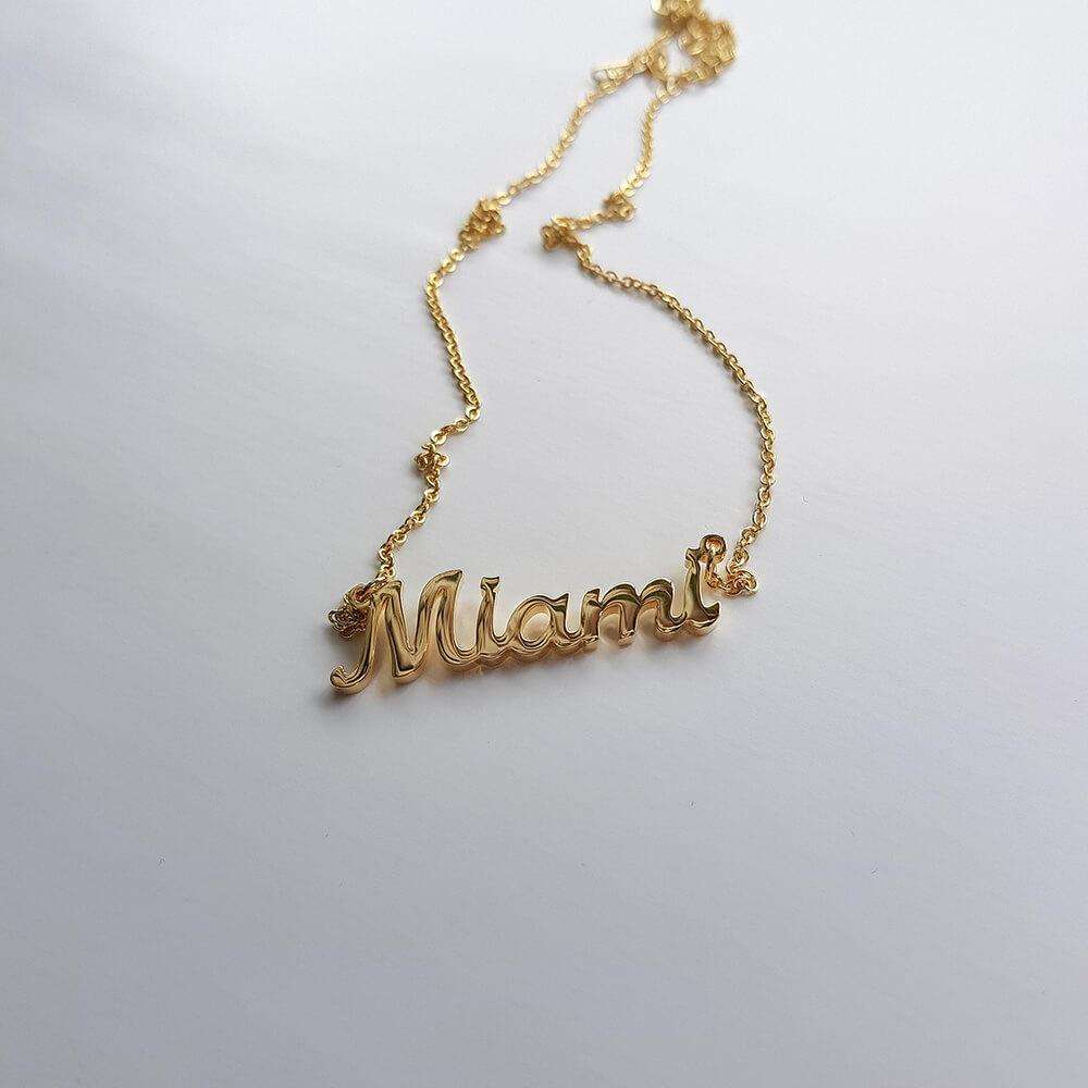 Miami Custom Name Necklace - Image 6