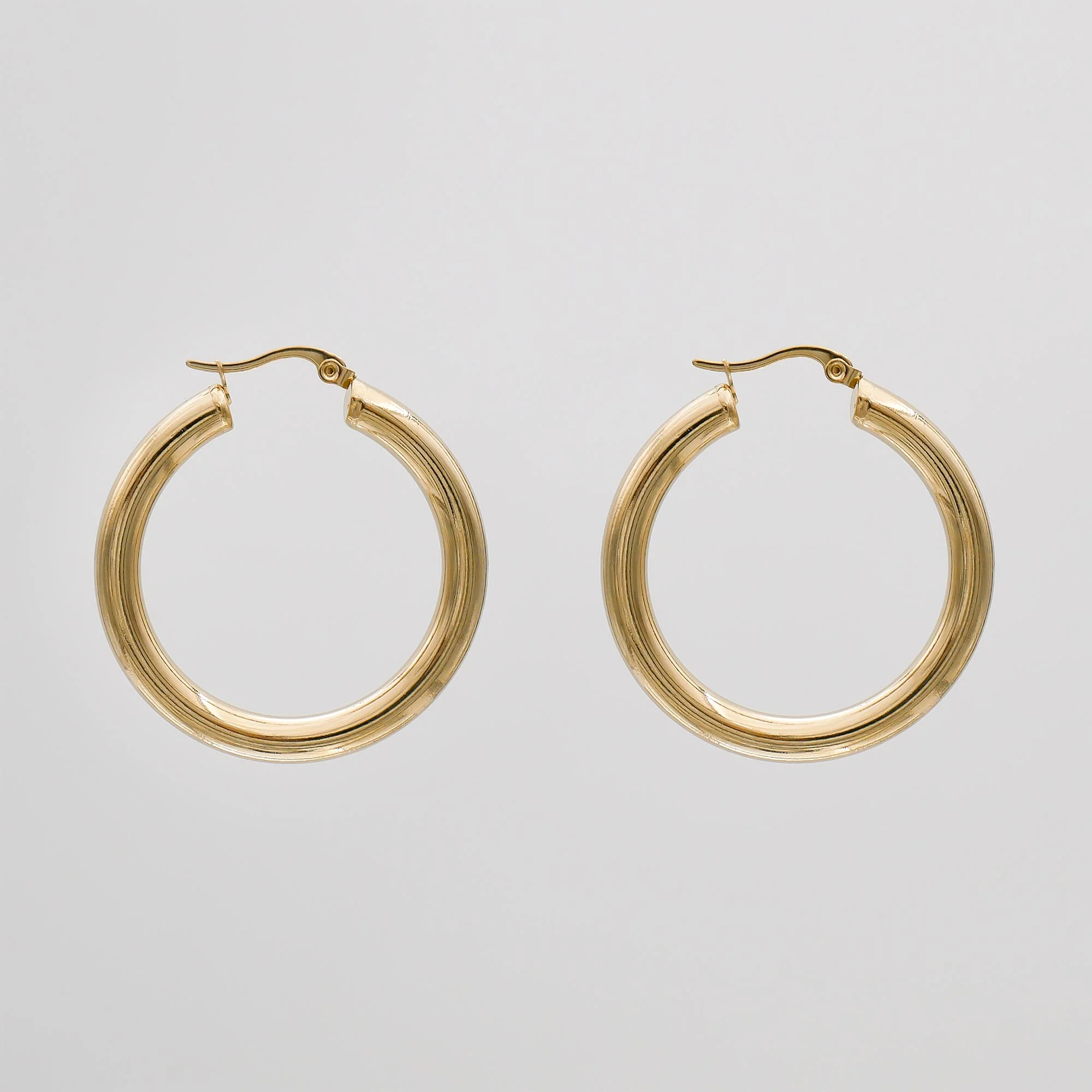 Classic Gold Filled Hoops - Image 11