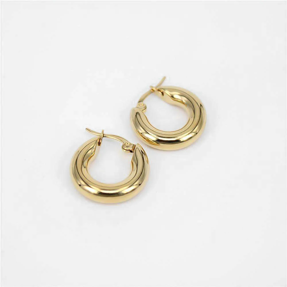 Classic Gold Filled Hoops - Image 8