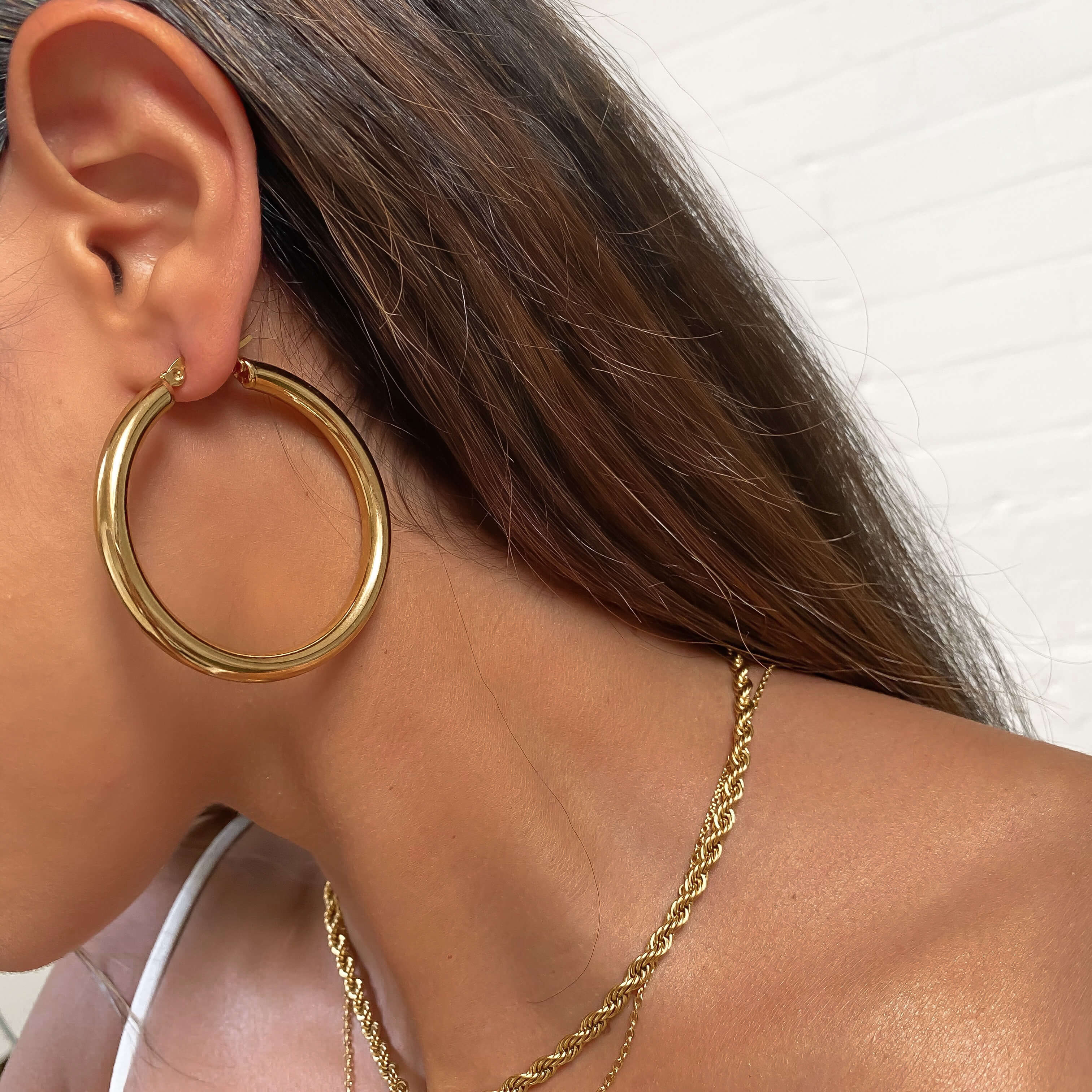 Classic Gold Filled Hoops - Image 9