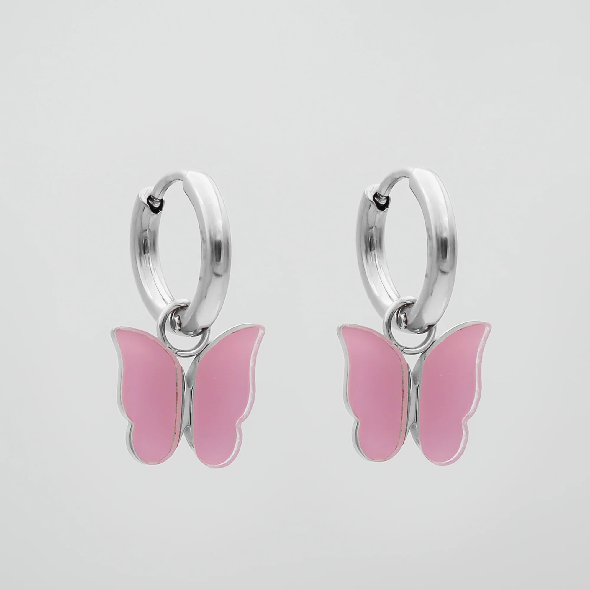 Butterfly Huggie Earrings - Image 17