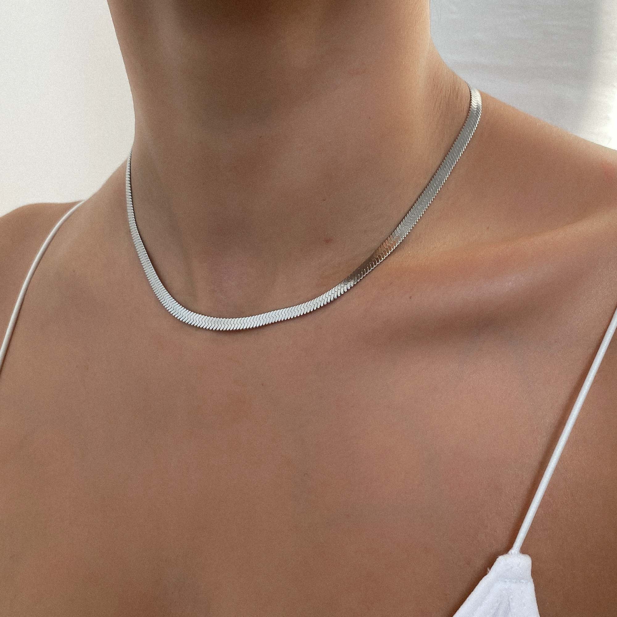 Herringbone Necklace - Image 6