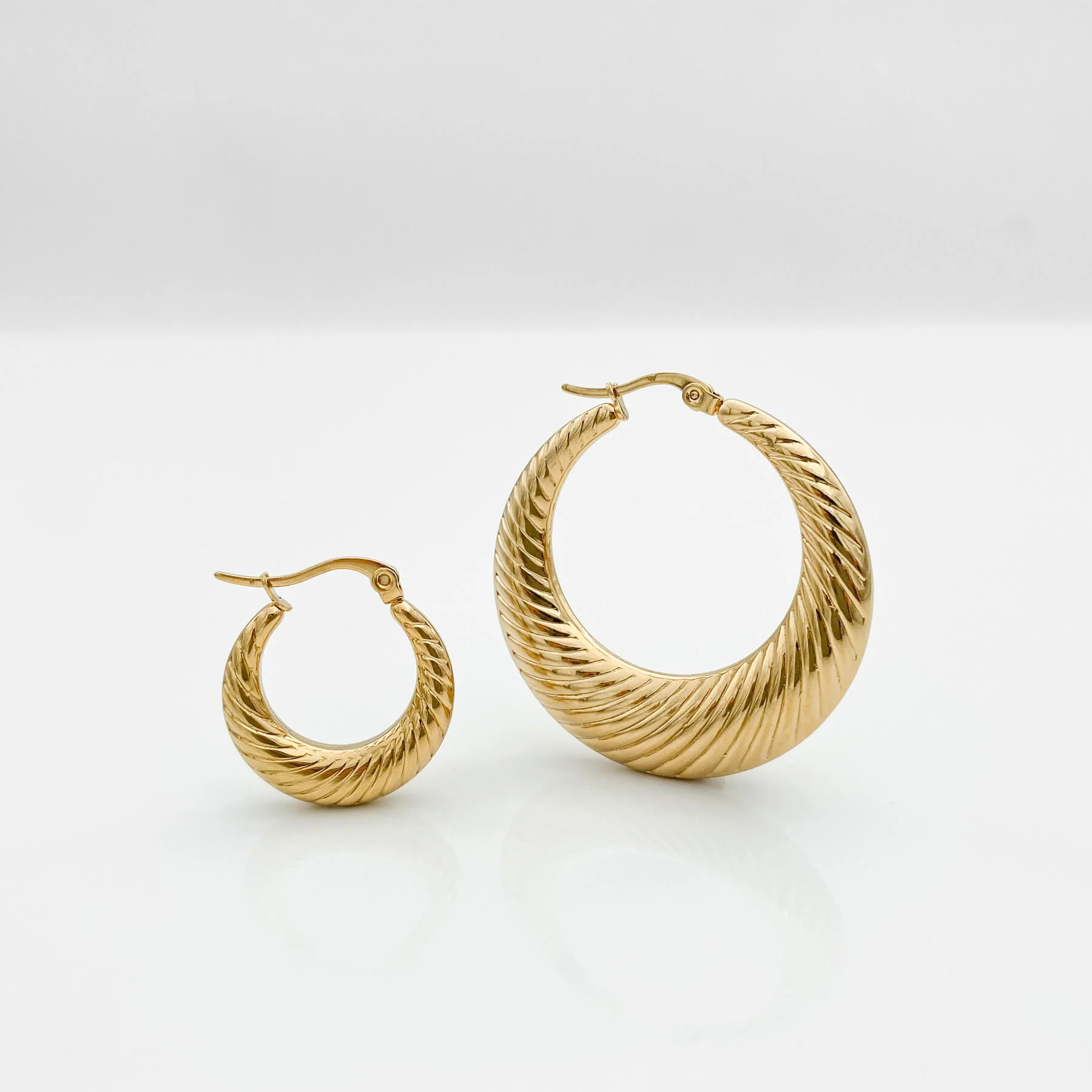 Julia Gold Filled Hoops - Image 4