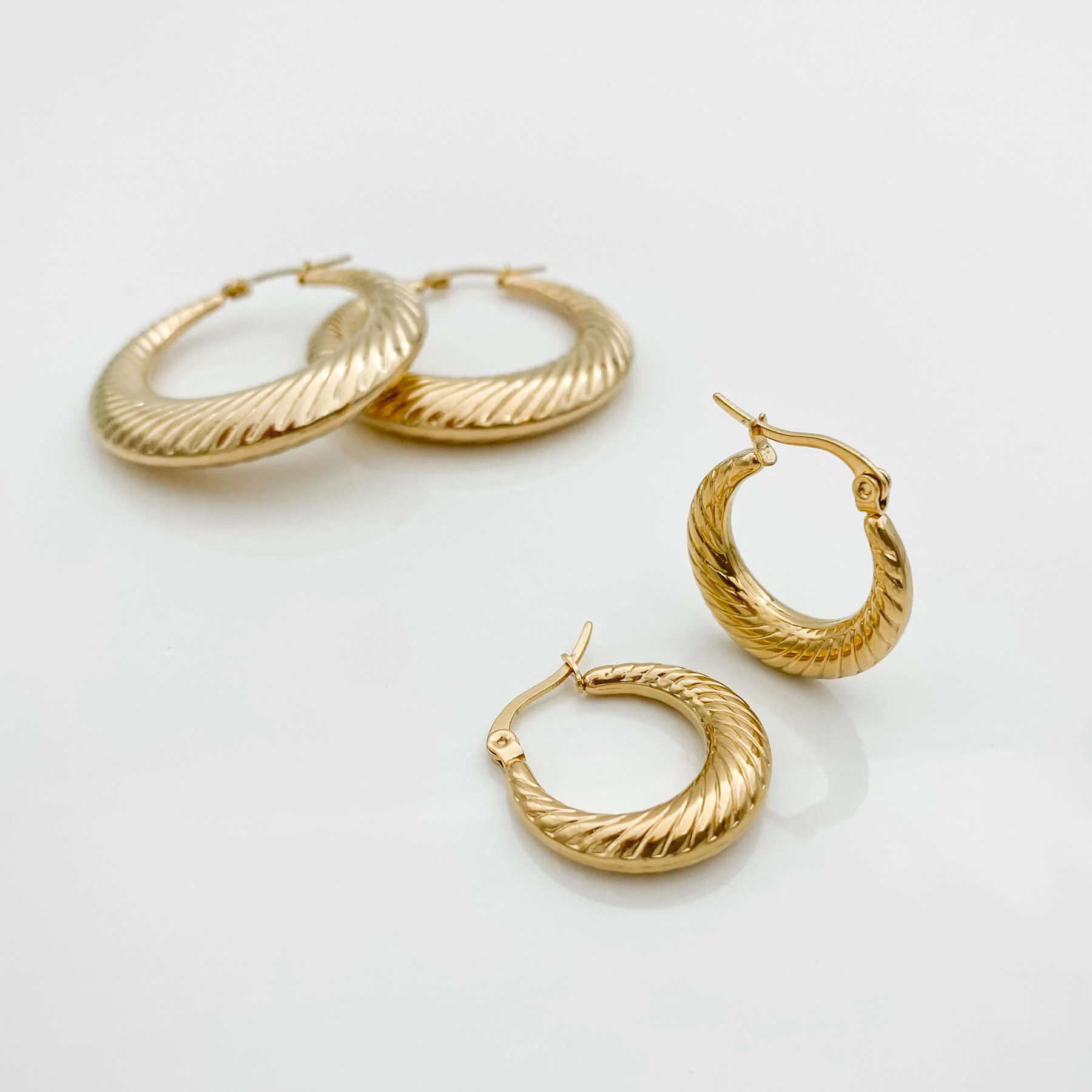Julia Gold Filled Hoops - Image 8
