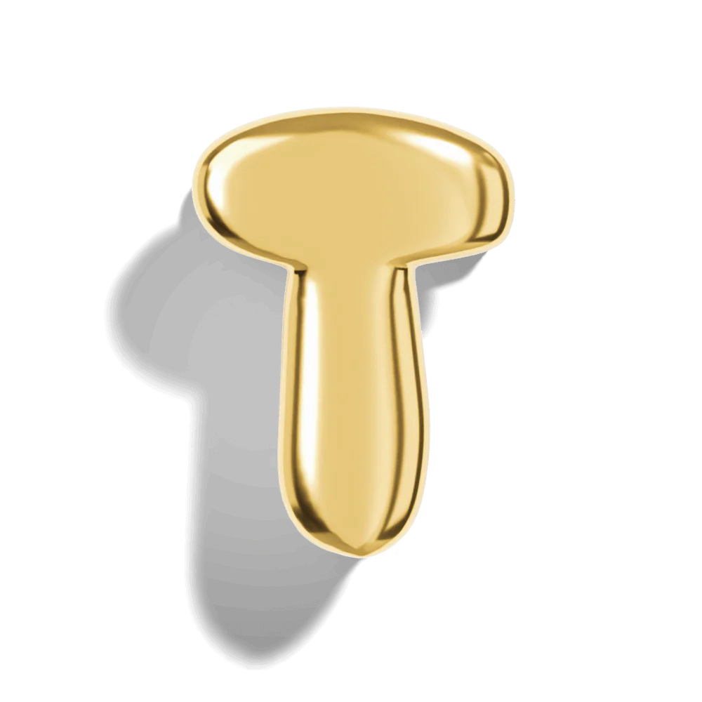 Micro Bubble Initial Necklace - Image 20