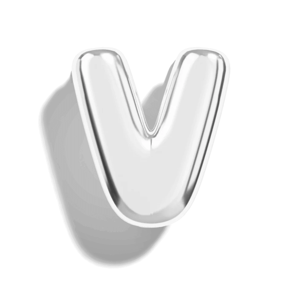 Micro Bubble Initial Necklace - Image 48