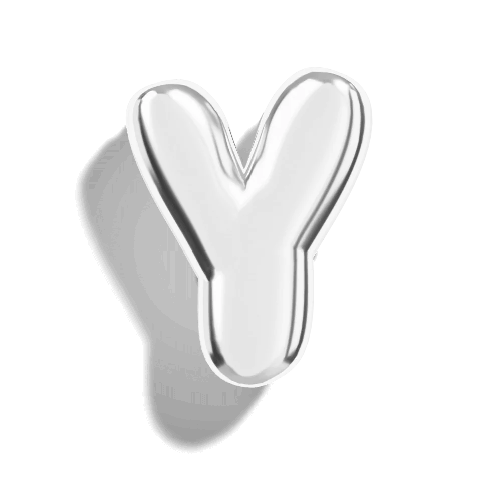 Micro Bubble Initial Necklace - Image 51