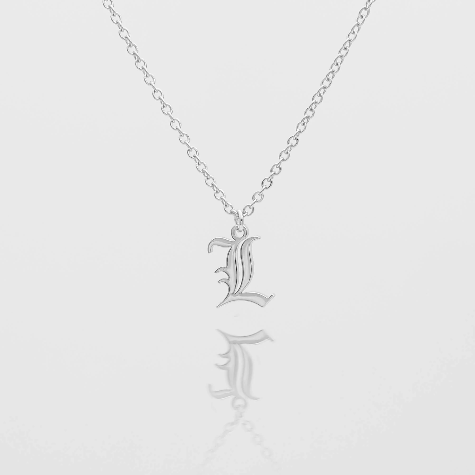 Old English Initial Necklace - Image 21