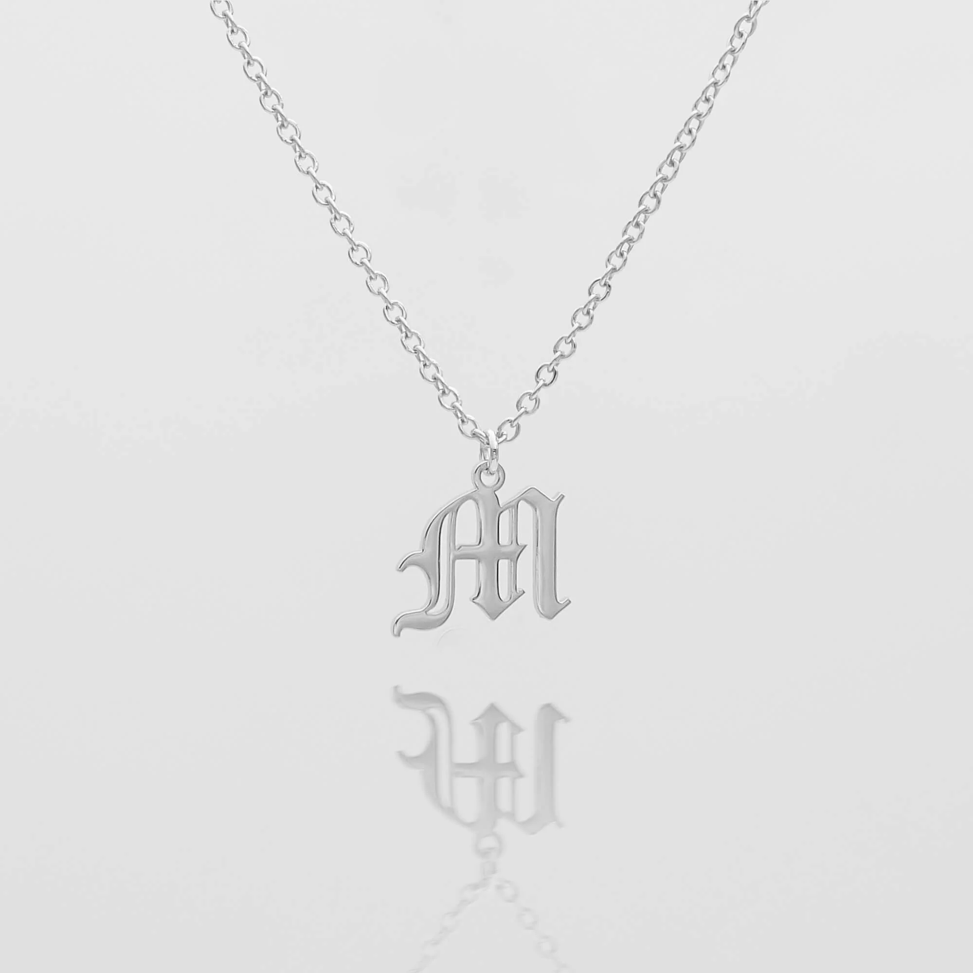 Old English Initial Necklace - Image 23