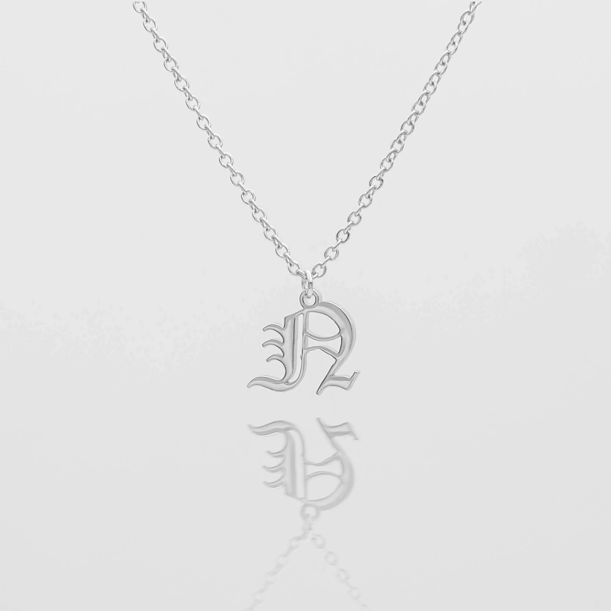 Old English Initial Necklace - Image 25