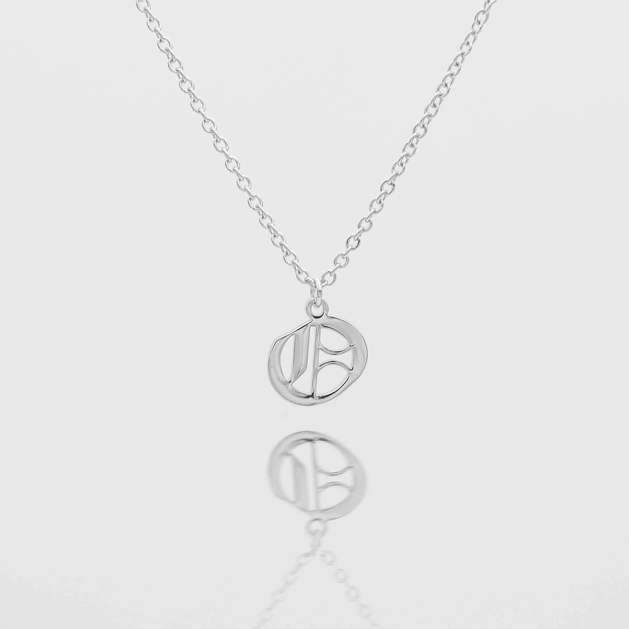 Old English Initial Necklace - Image 27