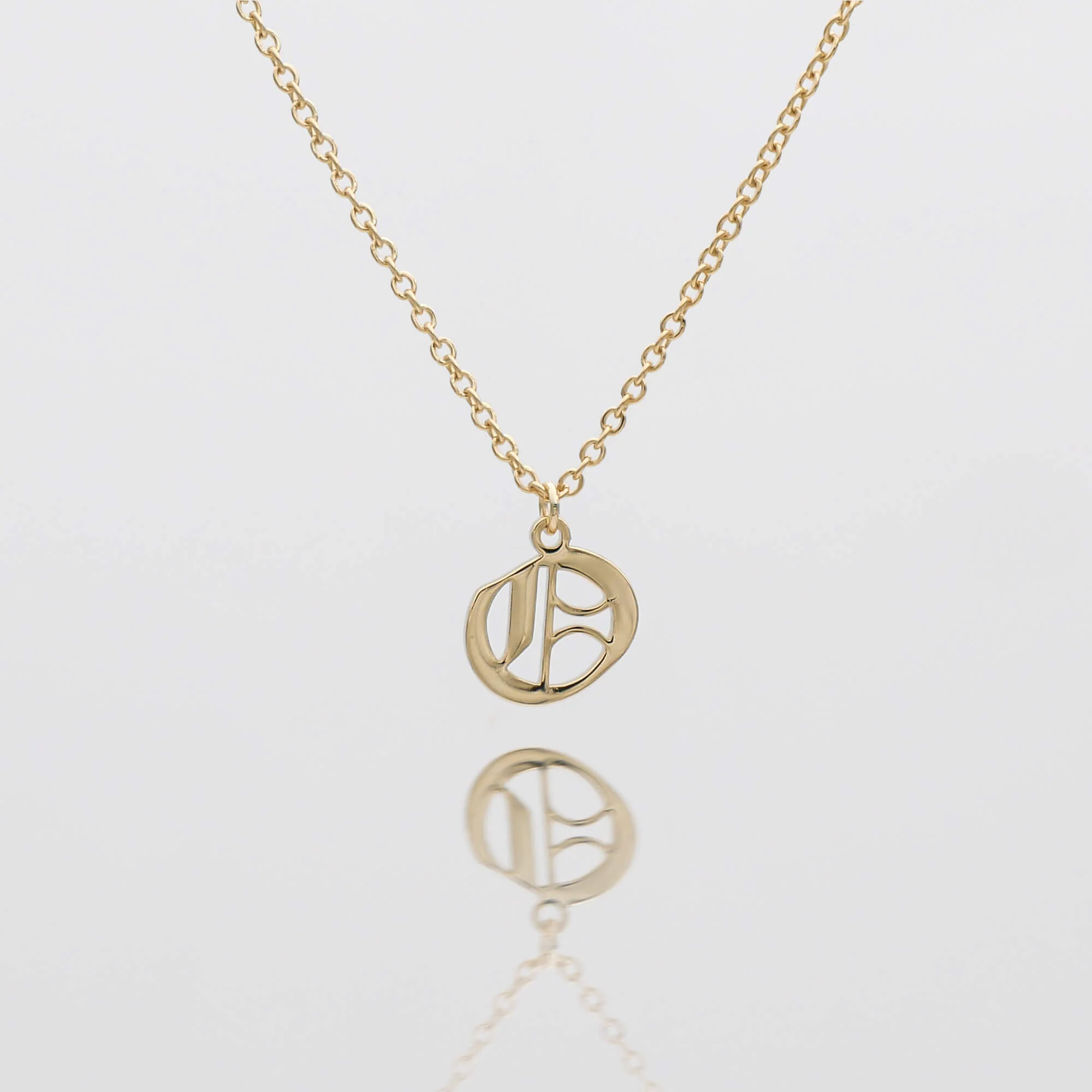 Old English Initial Necklace - Image 28