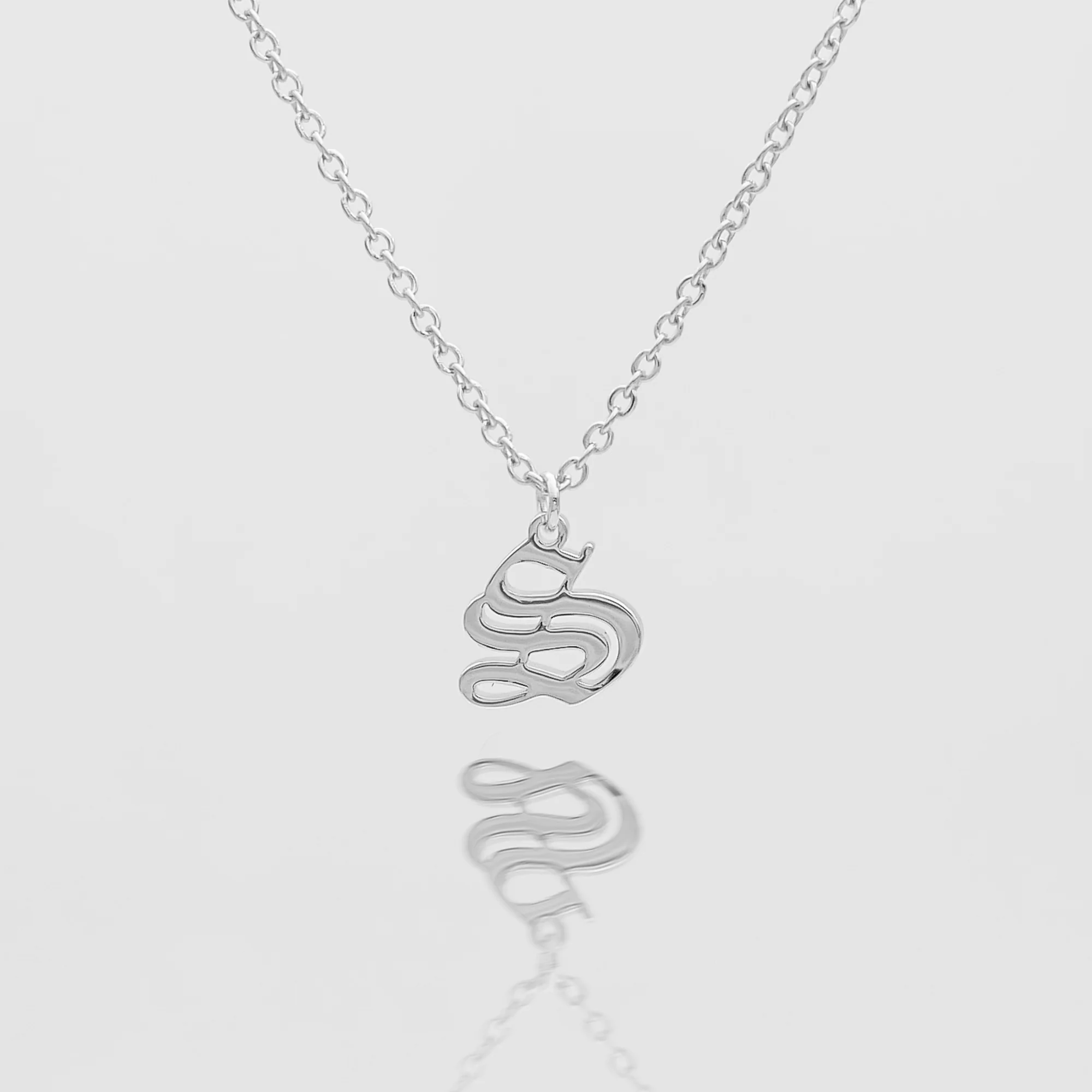 Old English Initial Necklace - Image 35