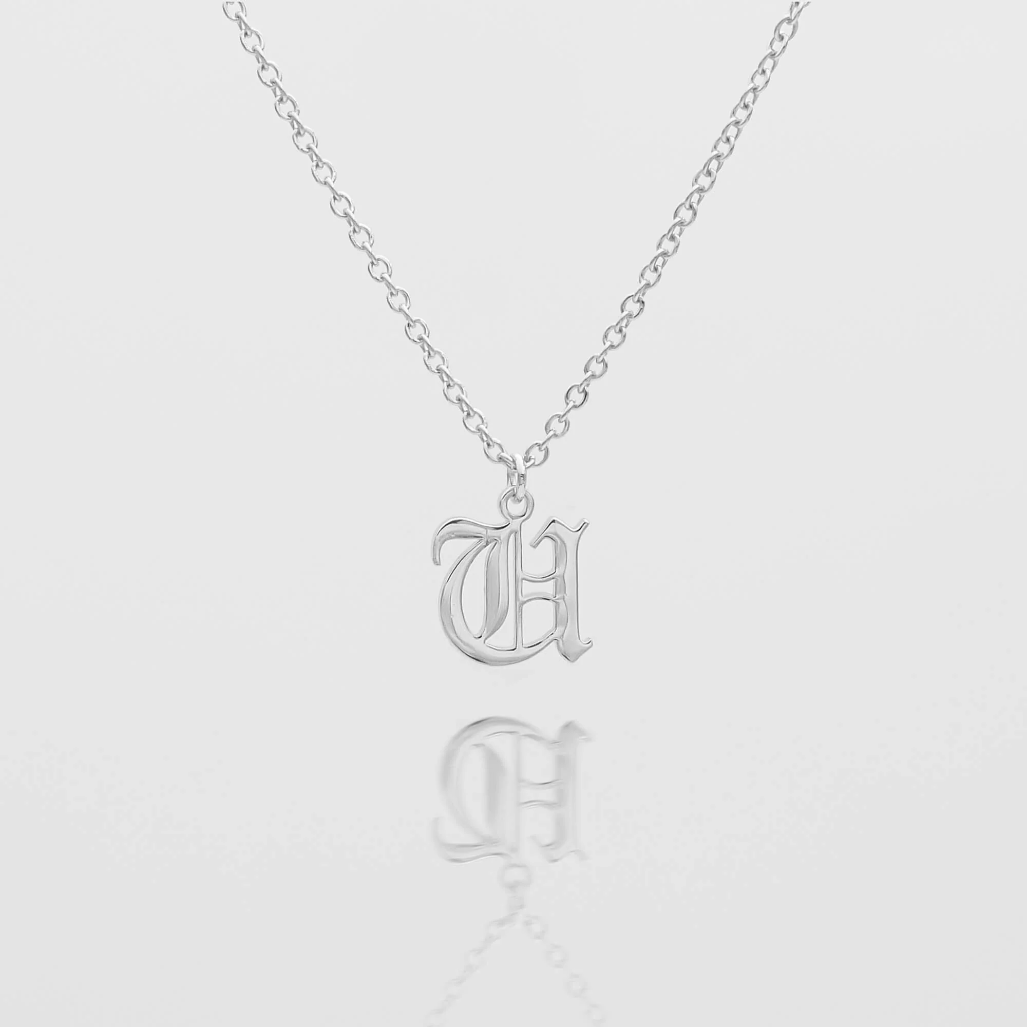 Old English Initial Necklace - Image 38