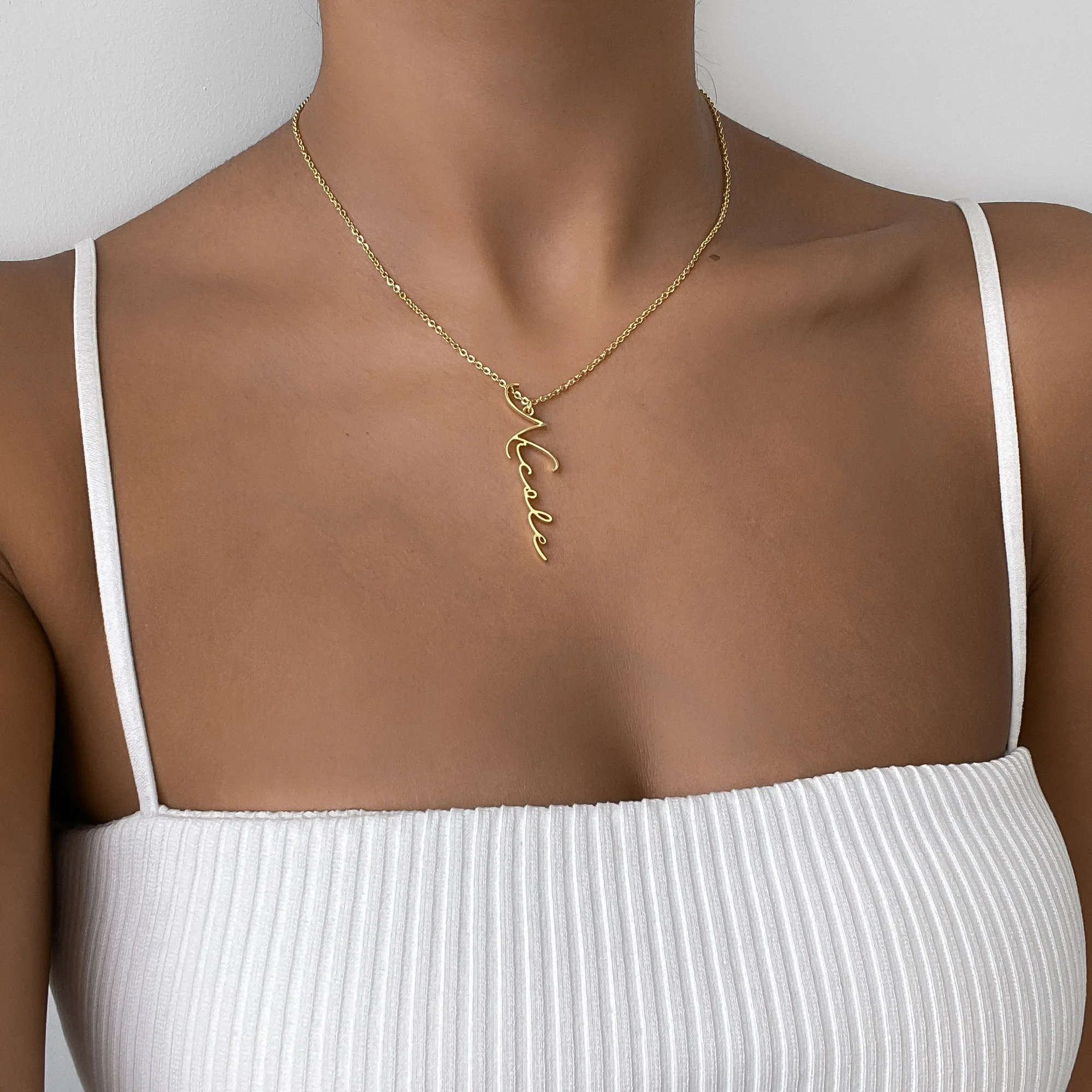 Selina Custom Name Necklace - Image 3