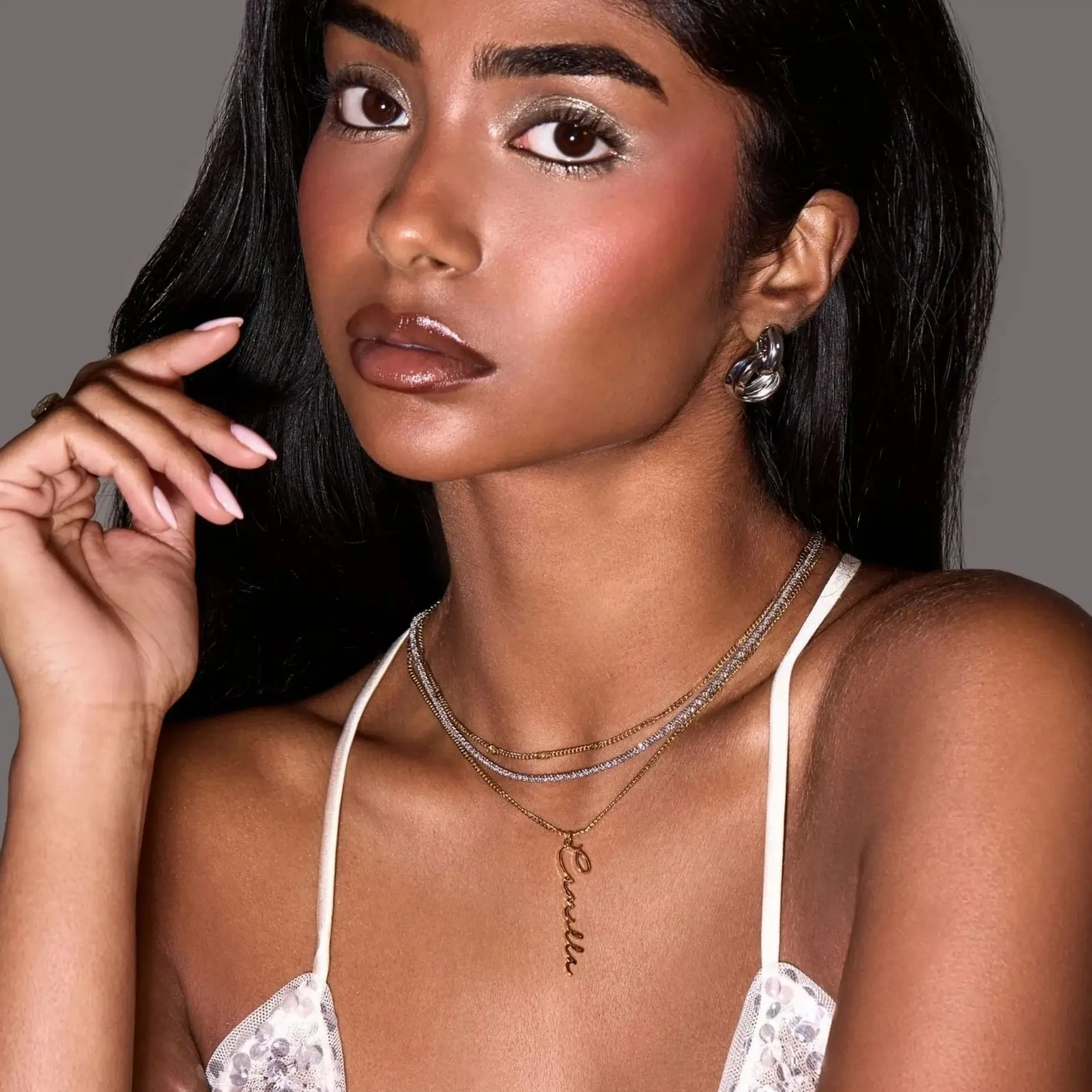 Selina Custom Name Necklace - Image 6