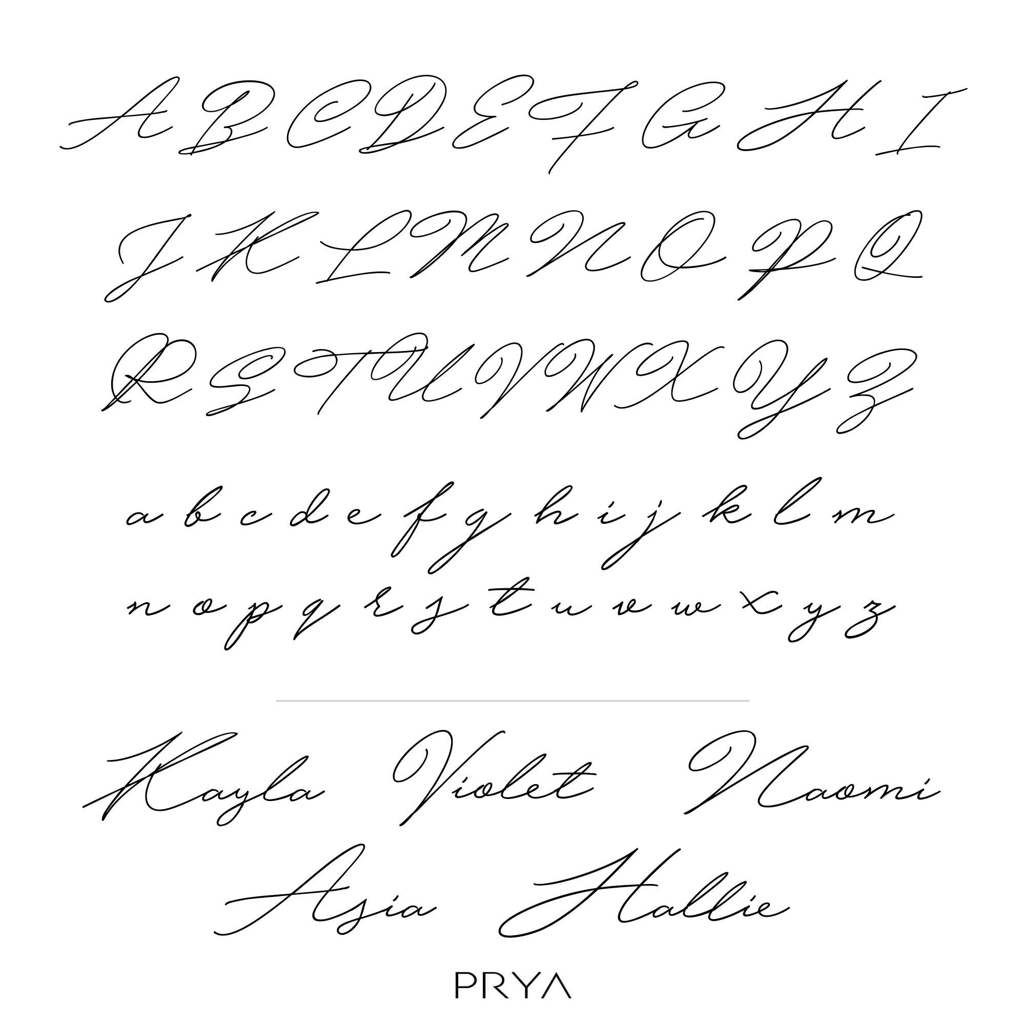 Valencia Custom Name Necklace - Image 3